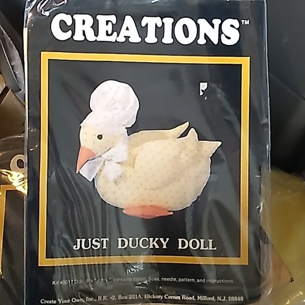 Creations just ducky 🐤 doll kit